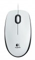 Logitech Wired Mouse - B100 Mouse Wh Logitech - 910-003360